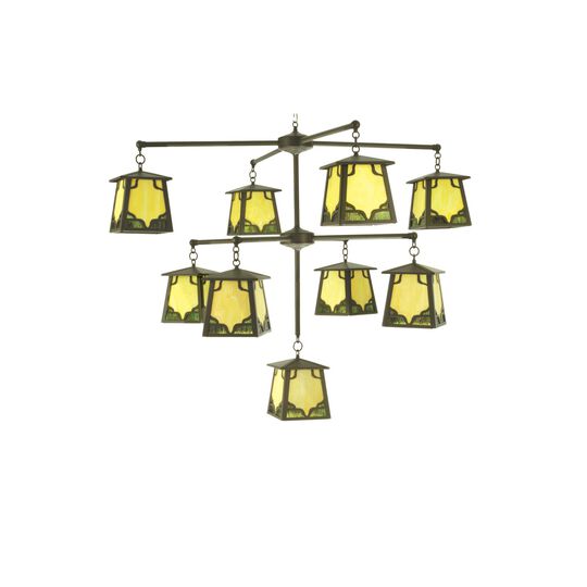 Kirkpatrick 55 Inch 9 Light Chandelier by Meyda Lighting