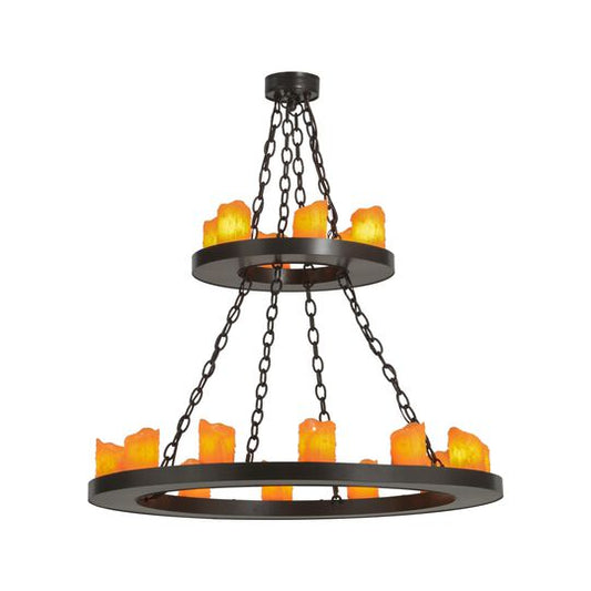 Loxley 36 Inch 18 Light Chandelier by Meyda Lighting