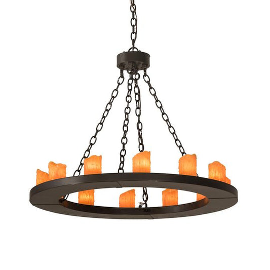 Loxley 36 Inch 12 Light Chandelier by Meyda Lighting