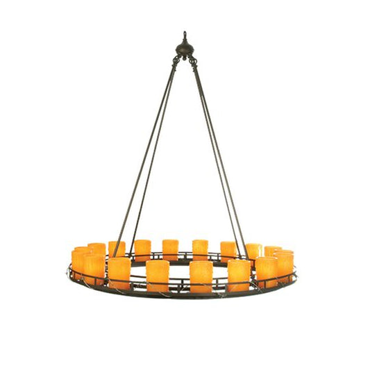 Ring Barbed Wire Large Chandelier by Meyda Lighting