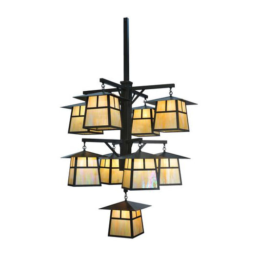 Stillwater T Mission 61 Inch 9 Light Chandelier by Meyda Lighting