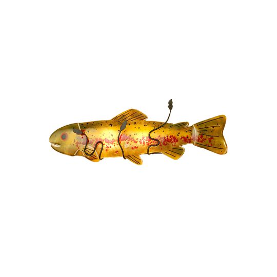 Brown Trout 29 Inch Wall Sconce by Meyda Lighting