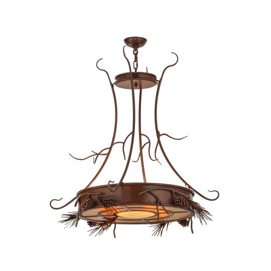 Woodland Pine 36 Inch Large Pendant by Meyda Lighting