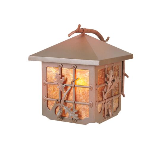 Oak Leaf and Acorn 19 Inch Wall Sconce by Meyda Lighting