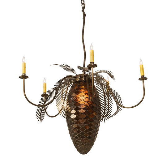 Pinecone 36 Inch Chandelier by Meyda Lighting