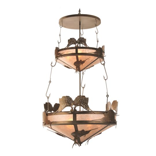 Catch Of The Day Sailfish 44 Inch Large Pendant by Meyda Lighting