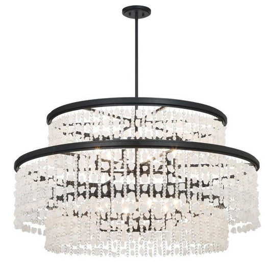 Shimmering Elegance Large Chandelier by Minka Lavery