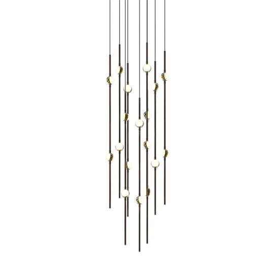 Constellation 12 Inch 18 Light Multi Light Pendant by SONNEMAN