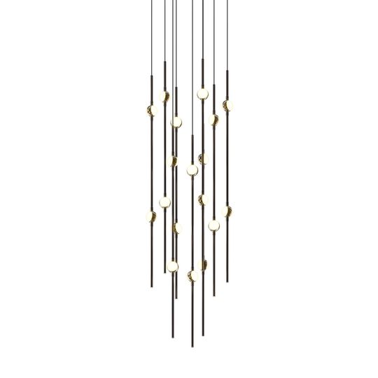 Constellation 12 Inch 18 Light Multi Light Pendant by SONNEMAN