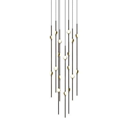 Constellation 12 Inch 18 Light Multi Light Pendant by SONNEMAN
