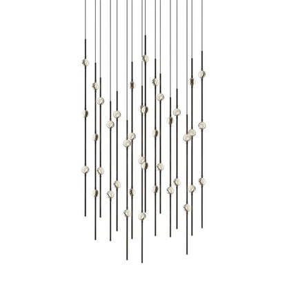 Constellation 22 Inch 40 Light Multi Light Pendant by SONNEMAN