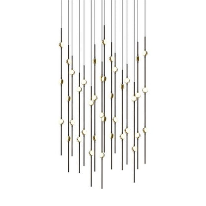 Constellation 22 Inch 40 Light Multi Light Pendant by SONNEMAN