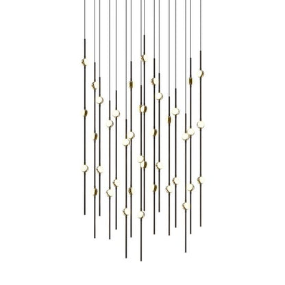 Constellation 22 Inch 40 Light Multi Light Pendant by SONNEMAN