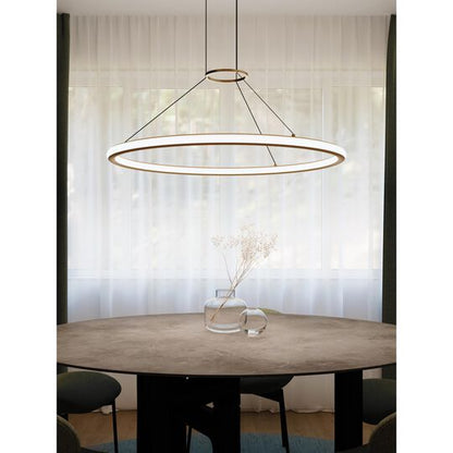 Luna 37 Inch LED Large Pendant by SONNEMAN