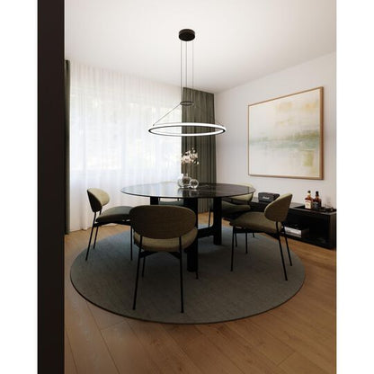 Luna 37 Inch LED Large Pendant by SONNEMAN
