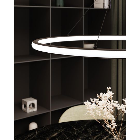 Luna 37 Inch LED Large Pendant by SONNEMAN