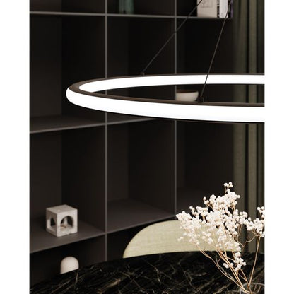 Luna 37 Inch LED Large Pendant by SONNEMAN