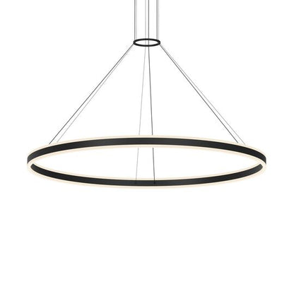 Double Corona 59 Inch Large Pendant by SONNEMAN