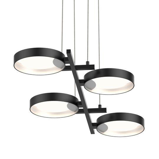 Light Guide Ring 37 Inch LED Large Pendant by SONNEMAN