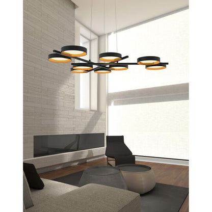 Light Guide Ring 48 Inch LED Large Pendant by SONNEMAN