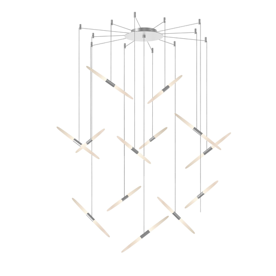 Ballet 27 Inch Multi Light Pendant by SONNEMAN