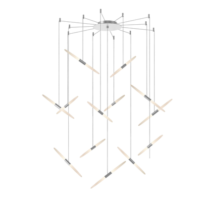 Ballet 27 Inch Multi Light Pendant by SONNEMAN