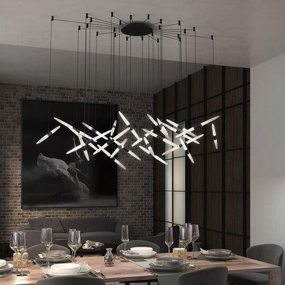Ballet 27 Inch Multi Light Pendant by SONNEMAN