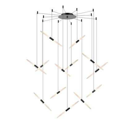 Ballet 27 Inch Multi Light Pendant by SONNEMAN