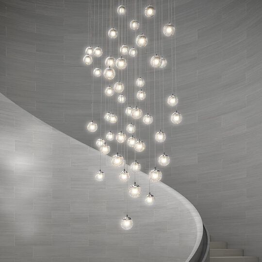 Champagne Bubbles Multi Light Pendant by SONNEMAN