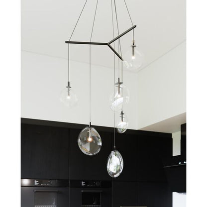 Cantina 42 Inch 6 Light LED Multi Light Pendant by SONNEMAN