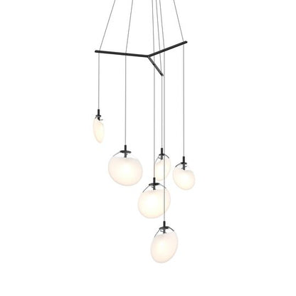Cantina 42 Inch 6 Light LED Multi Light Pendant by SONNEMAN