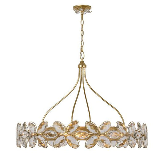Breegan Jane Marbella 36 Inch 14 Light Chandelier by Savoy House