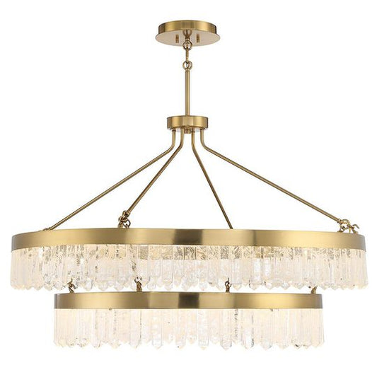 Landon 45 Inch 2 Light LED Chandelier by Savoy House