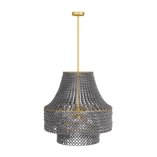 Arteriors Hannie Gray Wash Chandelier