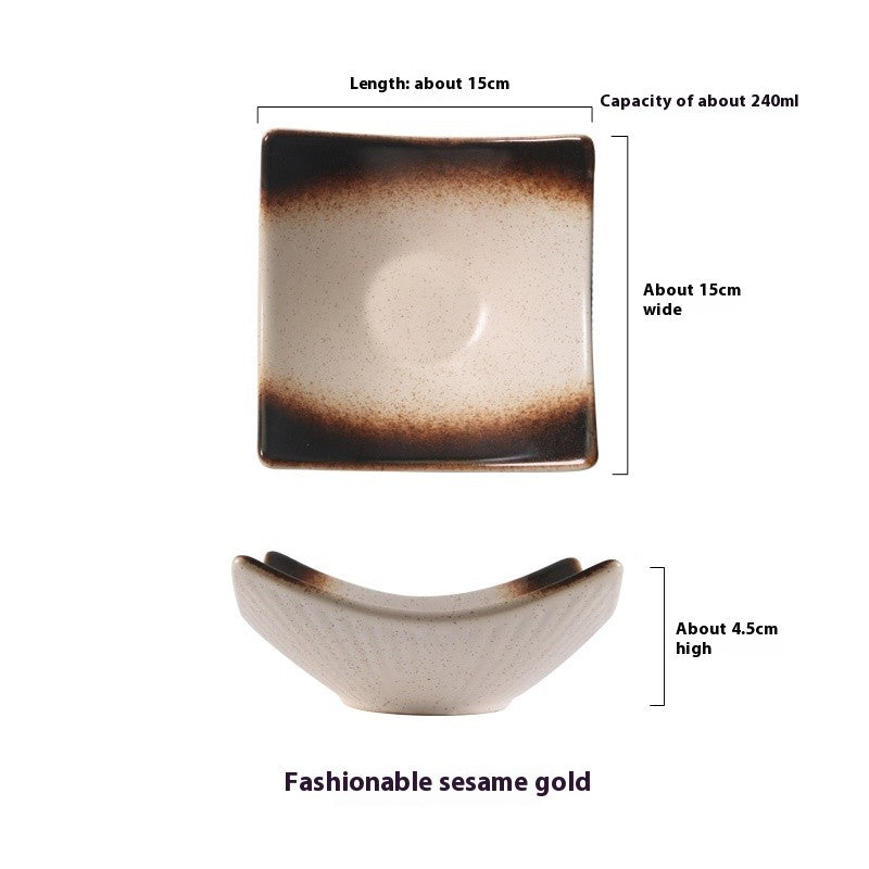 Driftline Irregular Ceramic Plate