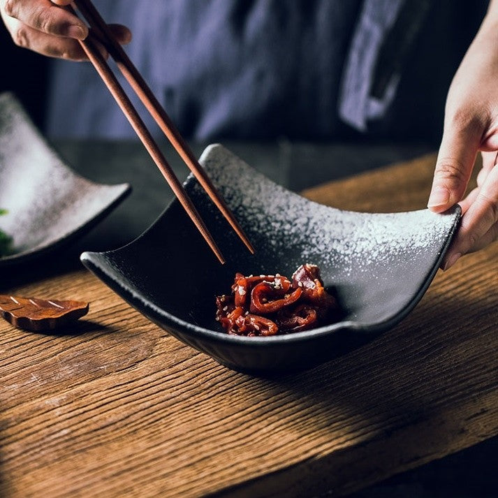 Driftline Irregular Ceramic Plate