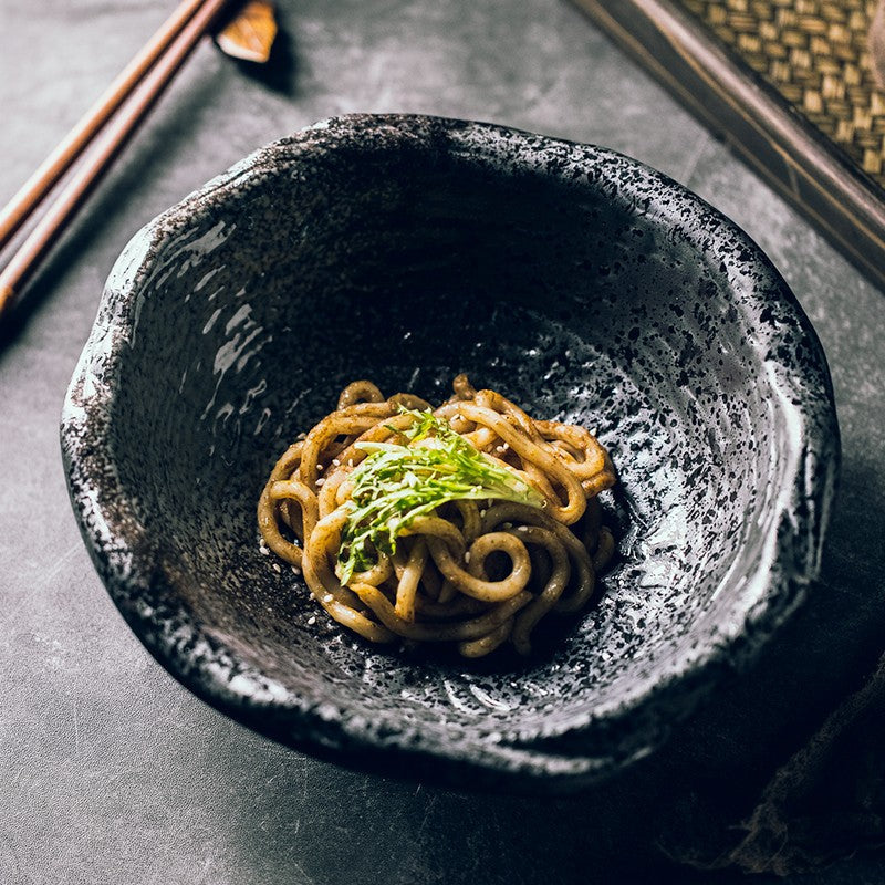 Driftwave Textured Serving Bowl