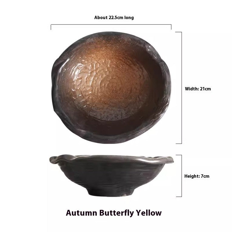 Driftwave Textured Serving Bowl