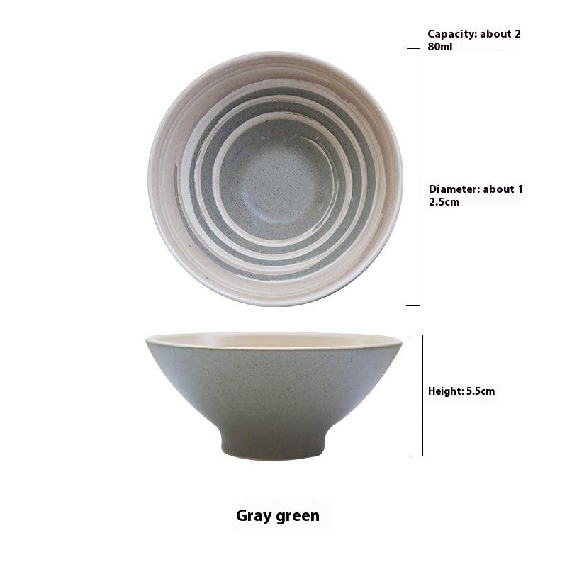 EchoHorn Glaze Rice Bowl