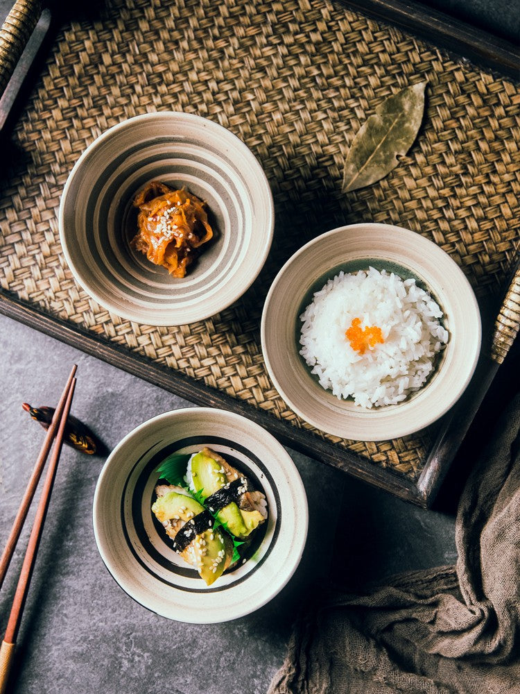 EchoHorn Glaze Rice Bowl