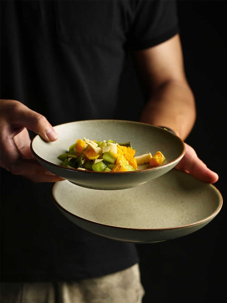 Hearthbound Deep Ceramic Meal Plate