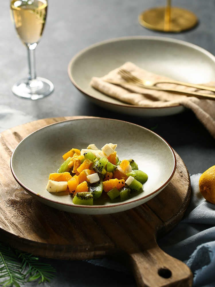 Hearthbound Deep Ceramic Meal Plate