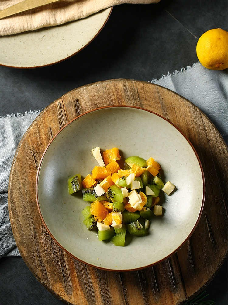Hearthbound Deep Ceramic Meal Plate