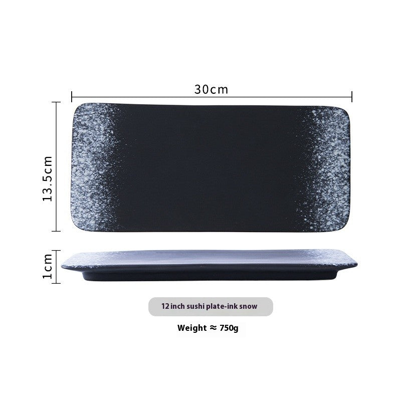 Horizon Glaze Sushi & Serving Plate