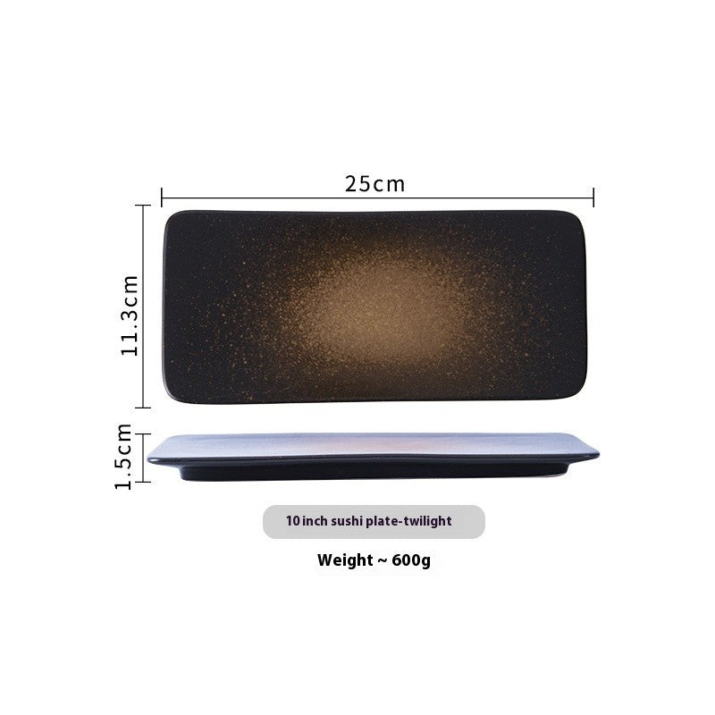 Horizon Glaze Sushi & Serving Plate