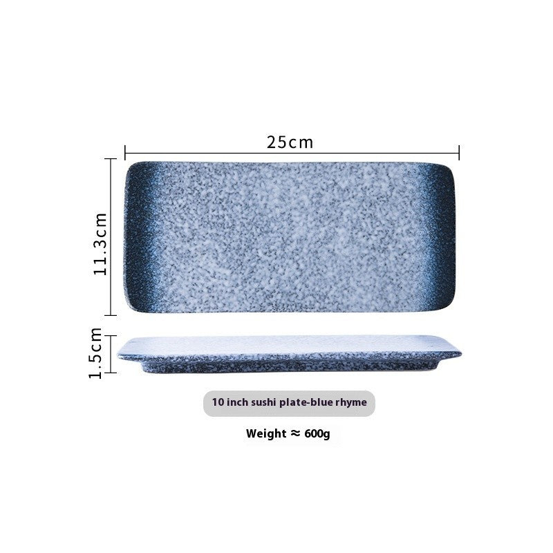 Horizon Glaze Sushi & Serving Plate