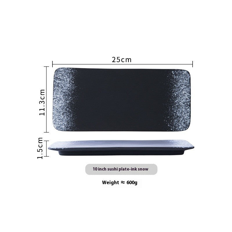 Horizon Glaze Sushi & Serving Plate
