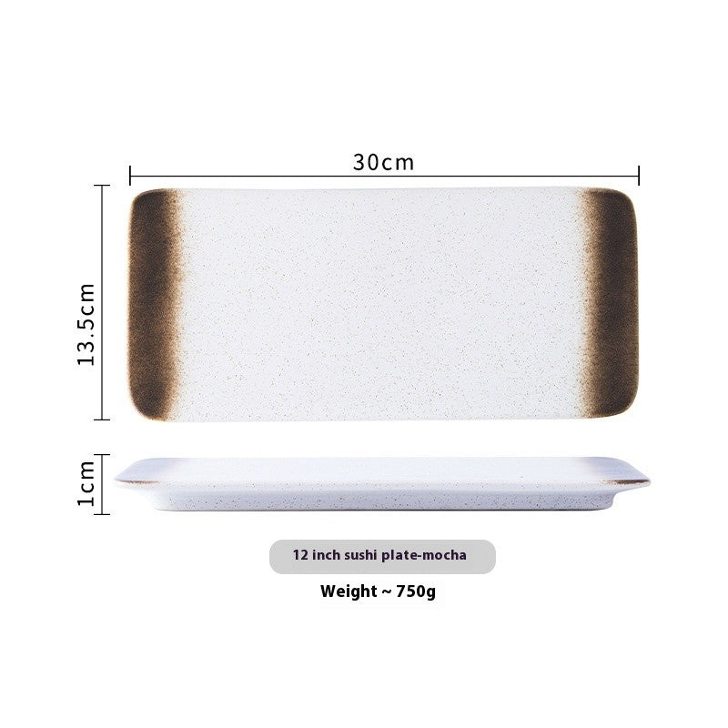 Horizon Glaze Sushi & Serving Plate
