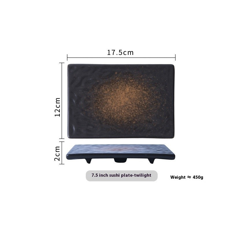 Horizon Glaze Sushi & Serving Plate