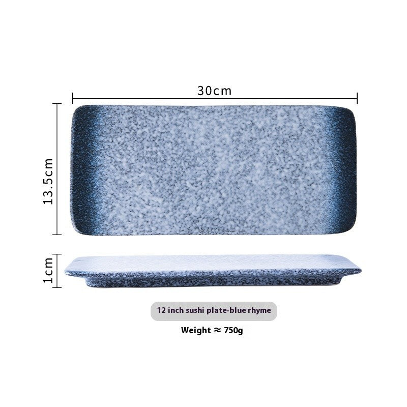 Horizon Glaze Sushi & Serving Plate